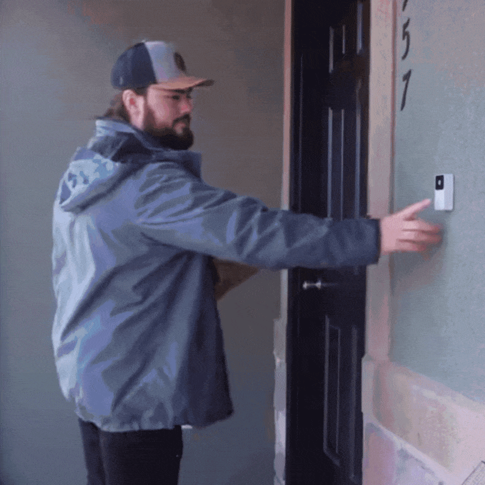 פעמון דלת חכם אלחוטי עם מצלמת אבטחה