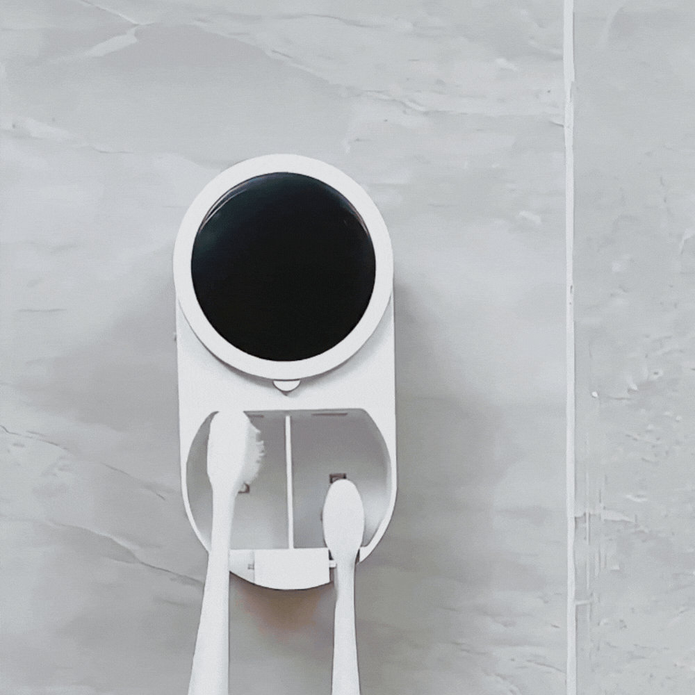 מכשיר חכם לחיטוי וייבוש מברשות שיניים