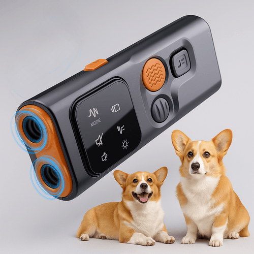 מכשיר אולטרסוני לבקרת נביחות כלבים