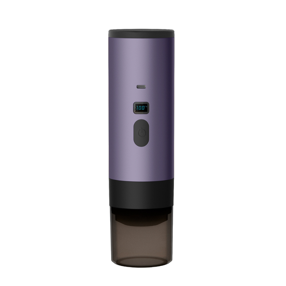 מכונת קפה ניידת עם טעינת USB-C