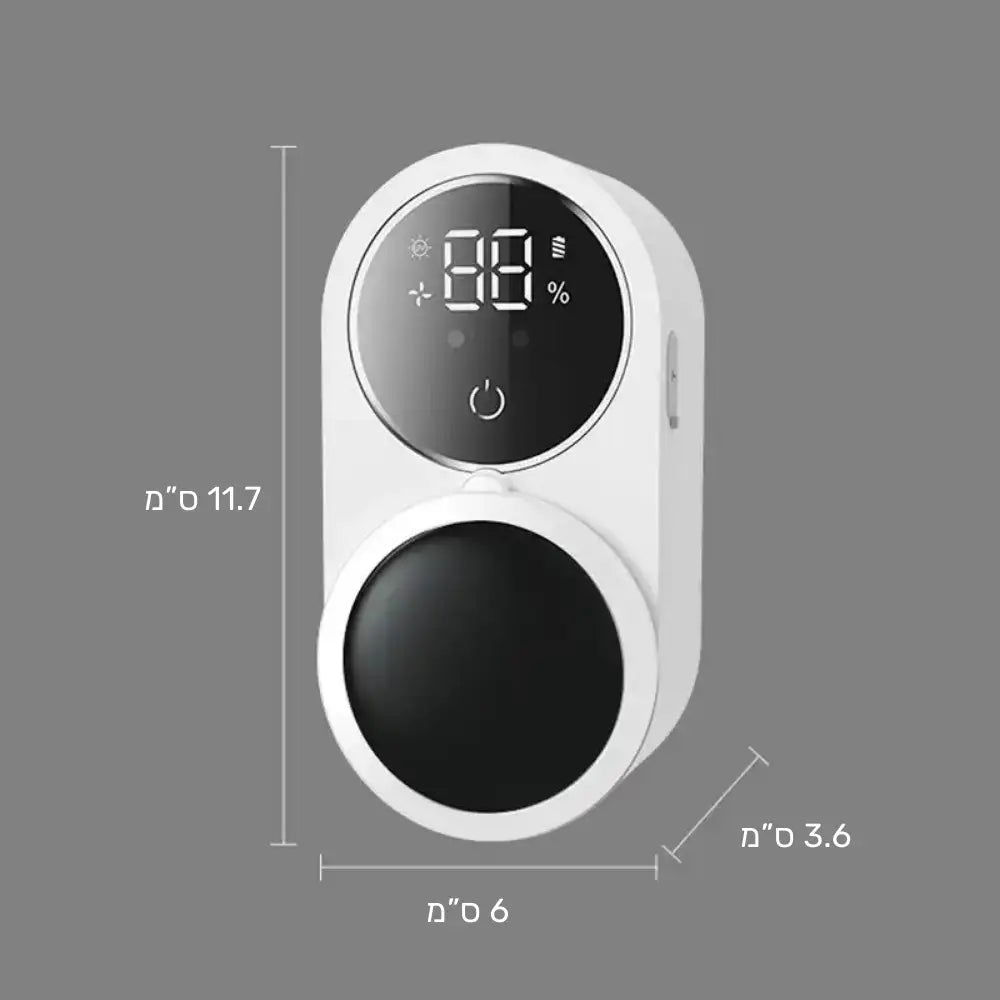 מכשיר חכם לחיטוי וייבוש מברשות שיניים