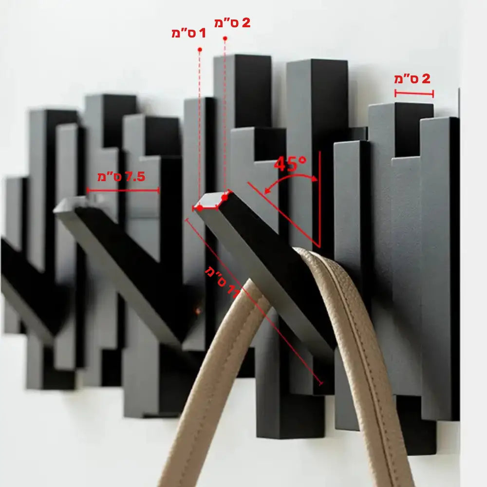 מתלה קיר מעוצב