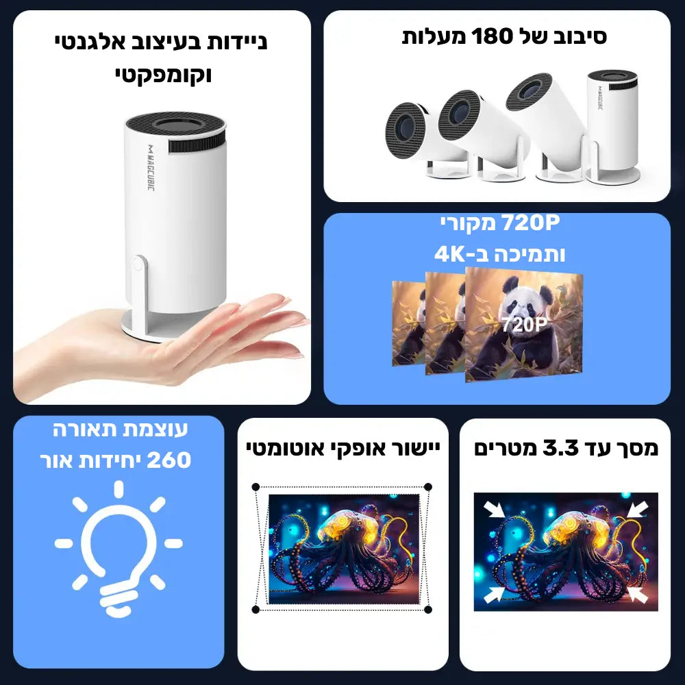 מקרן ביתי חכם