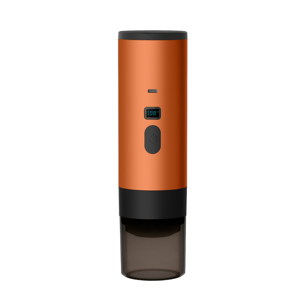 מכונת קפה ניידת עם טעינת USB-C