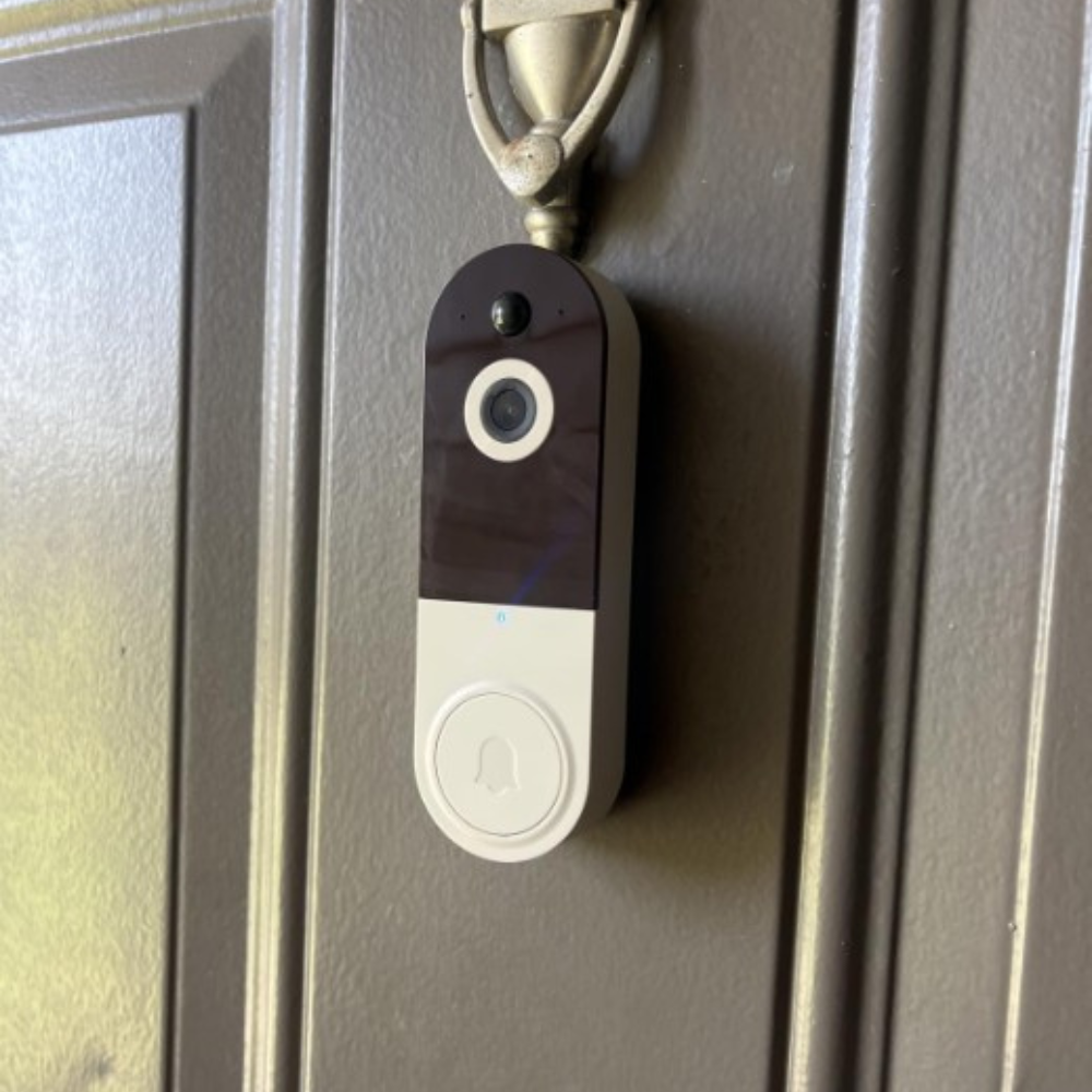 SafeDoorbell - פעמון דלת WiFi עם מצלמת HD דו־כיוונית וראיית לילה