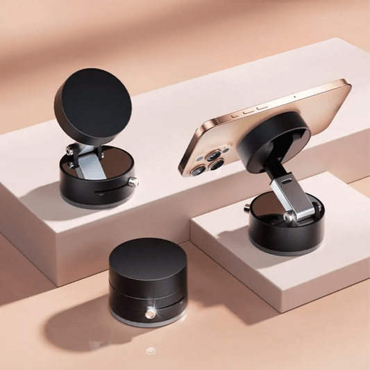 מעמד טלפון מגנטי עם אחיזת ואקום חזקה במיוחד