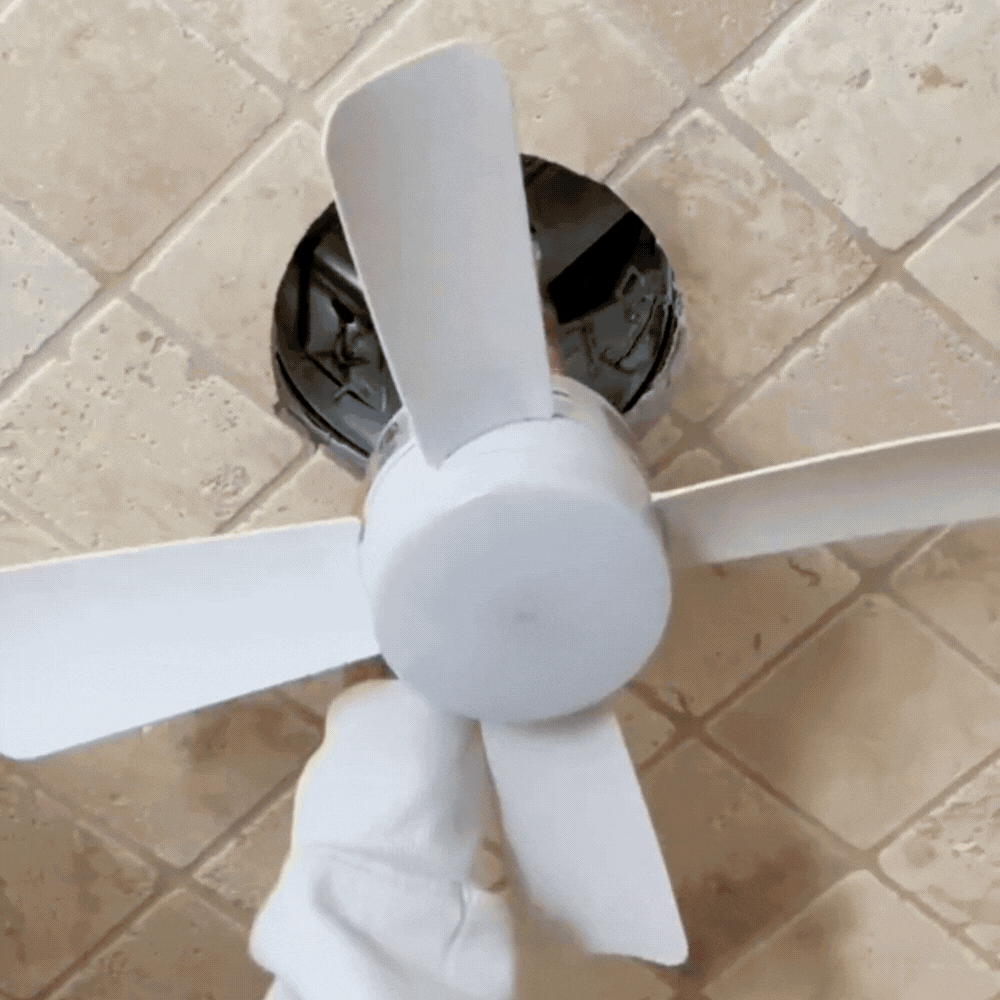 מאוורר תקרה עם תאורת LED ושלט