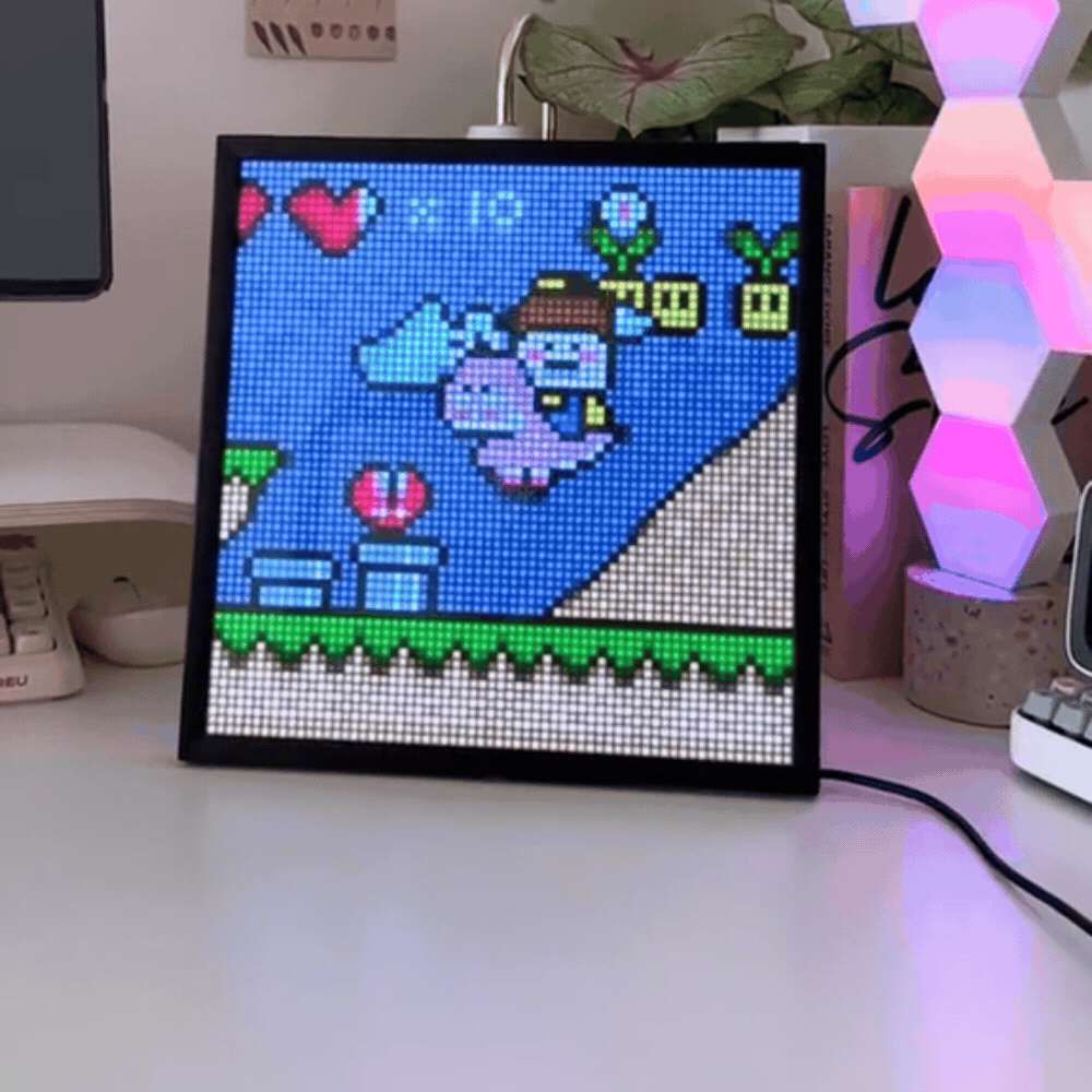 מסך LED דקורטיבי עם אפליקציית שליטה