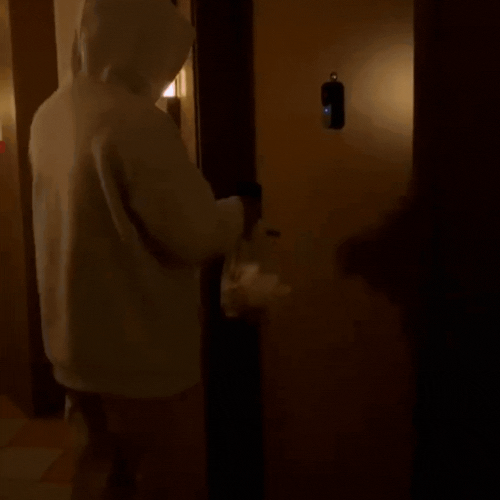 SafeDoorbell - פעמון דלת WiFi עם מצלמת HD דו־כיוונית וראיית לילה