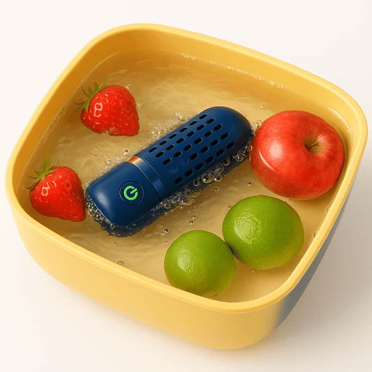 מכשיר לניקוי פירות וירקות בטכנולוגיה מתקדמת