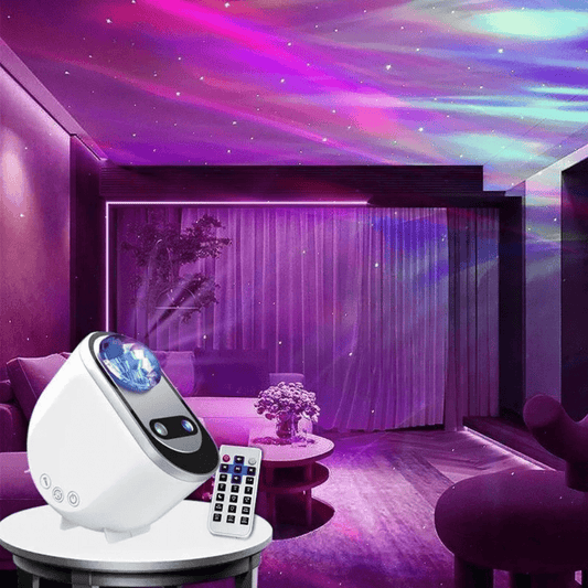 AuroraSpace  - מקרן כוכבים וזוהר צפוני עם Bluetooth