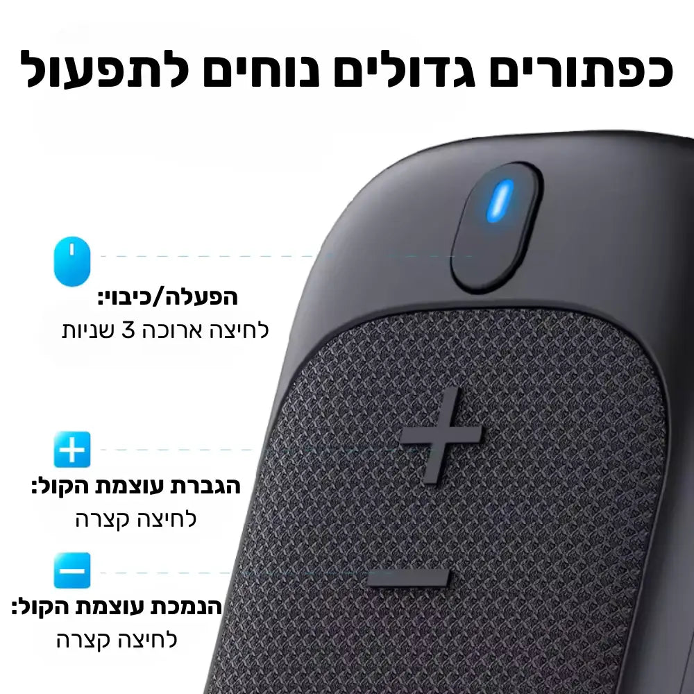 רמקול בלוטות’ מיני נייד עמיד למים