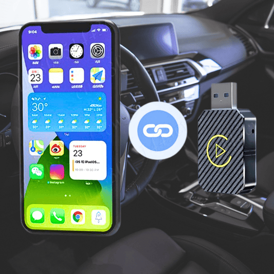 מתאם CarPlay ו-Android Auto אלחוטי