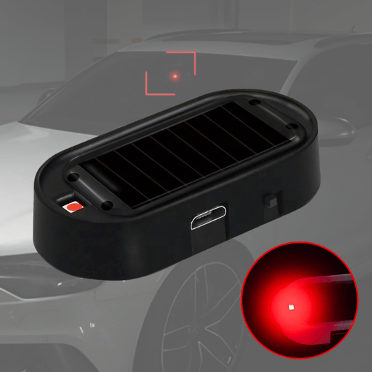 סימולטור מערכת אבטחה לרכב - אור LED מהבהב עם חיישן אוטומטי