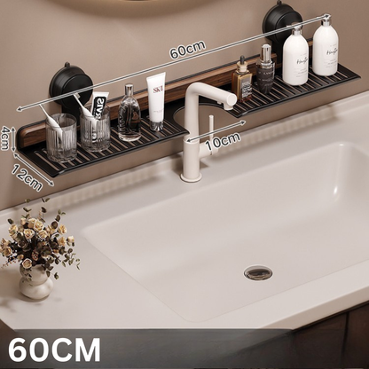 מדף כיור בהתקנה קלה ללא כלים וקדיחות