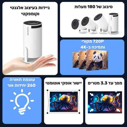 מקרן ביתי חכם