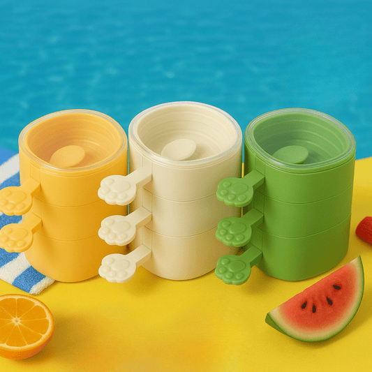 תבנית תלת-שכבתית להכנת ארטיקים