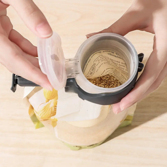 תופסן שקיות עם פיית מזיגה