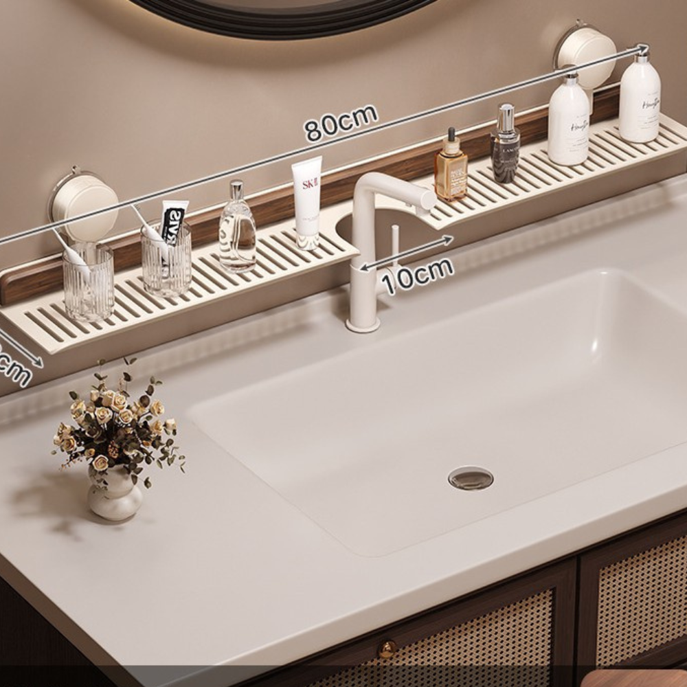 מדף כיור בהתקנה קלה ללא כלים וקדיחות