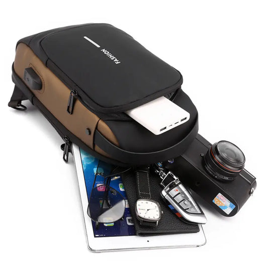 תיק צד רב-תכליתי עם מנעול מובנה