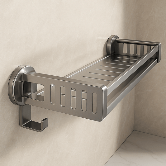 StyleMount - מדף אמבטיה מעוצב עם פתרון התקנה ללא כלים