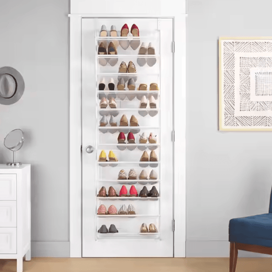 מתקן נעליים לתלייה על דלת